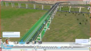 SimCity Intersecting Overpasses