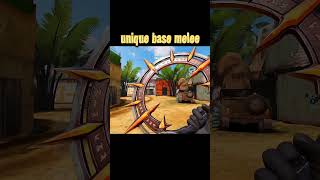 CODM UNIQUE BASE MELEE #codm #shorts