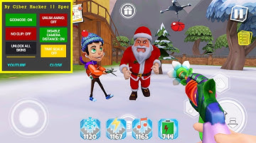 Dark Riddle Updater 13.0.0 MENU MOD ( Mod Skin SANTA CLAUS New Quests And New Outfits ) Part 46