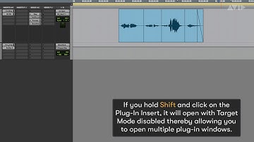 Pro Tools Tech Tip — Target Mode