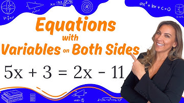 Equations with Variables on Both Sides