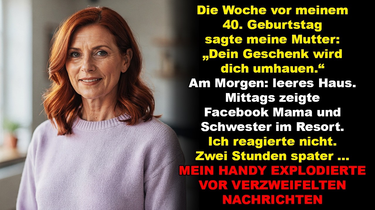 Meine Familie sagte: „Du bist selbst schuld“ – dann wurde mein Geburtstag unvergesslich