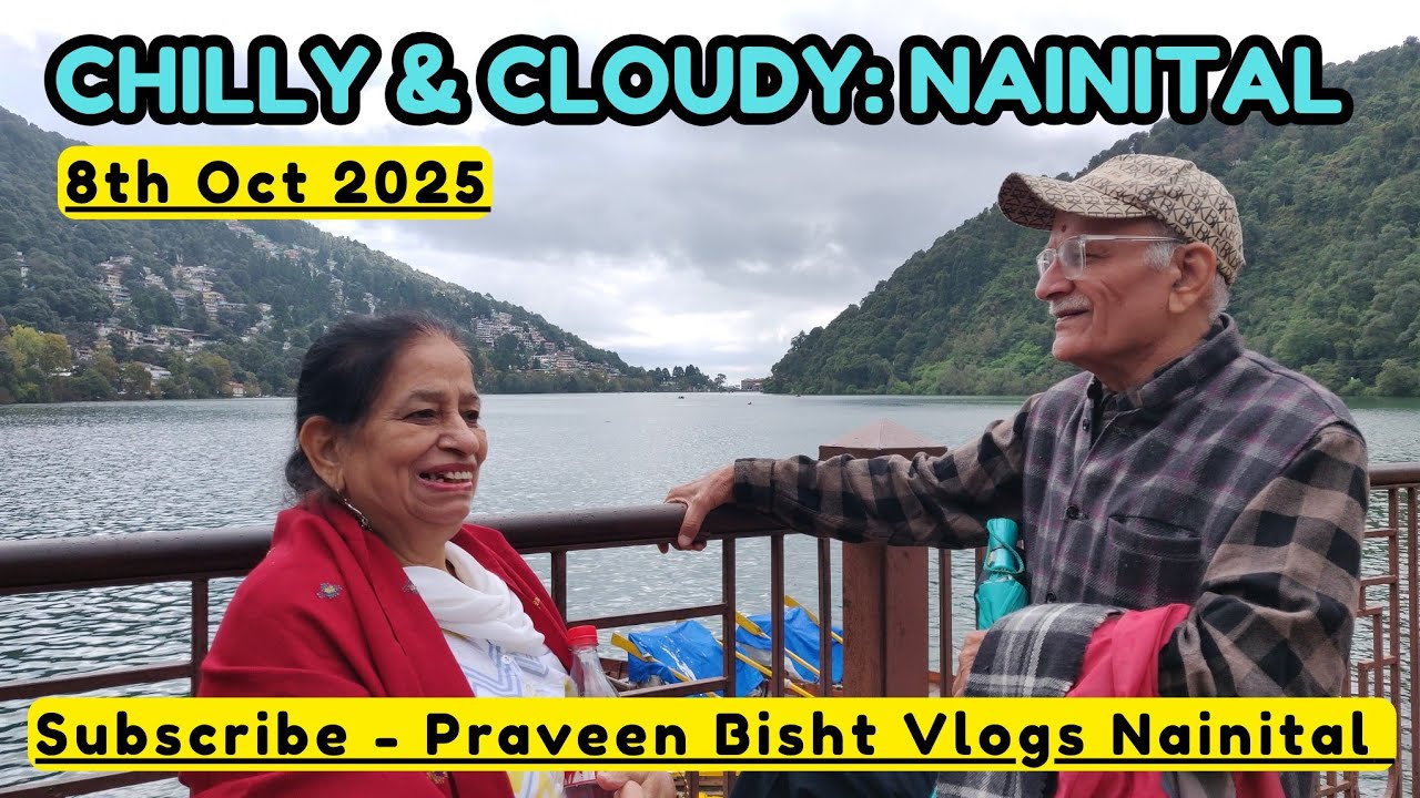 Nainital Morning Vlog: Rain, Short Circuit Scare & The BEAUTY of Naini Lake | Boat Stand to Temple