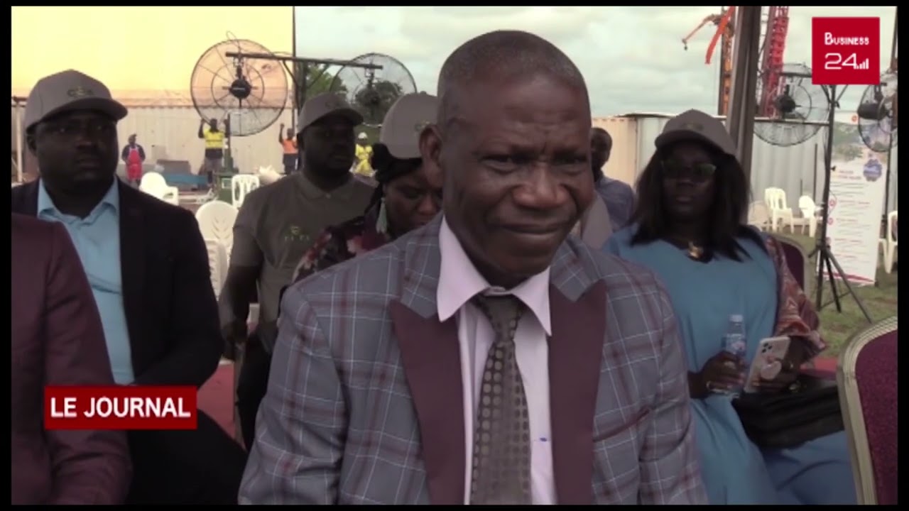 BOUAFLE INAUGURATION DE LA MINE D'OR DE YAOURE