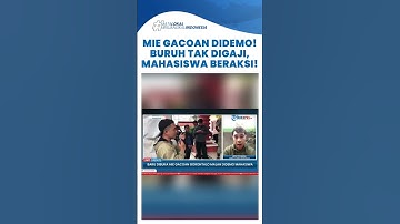 Baru Dibuka, Mie Gacoan Gorontalo Malah Didemo Mahasiwa