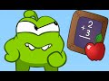 Cerita Om Nom 💚 Kembali ke sekolah 🚍 Film animasi pendek sedih ⭐ Super Toons TV Bahasa