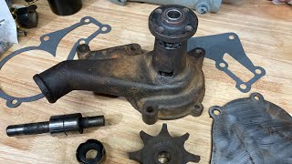 Kaiser 226 water pump rebuild overview (Supersonic, Jeep Willys Super Hurricane 6226 Continental)