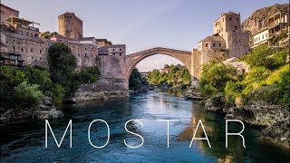 Mostar without people | DJi mavic pro cinematic