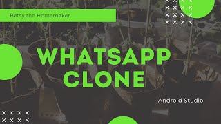 Complete WhatsApp Clone App (Audio + Video Call) using Firebase Android Studio DEMO