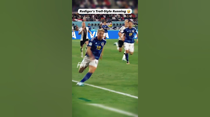 Rudiger's Funny Running