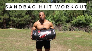 Sandbag  HIIT Workout (Fat Burning)