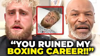 Jake Paul BREAKSDOWN After Mike Tyson BRUTALLY Attacked Him \& EXPOSED His Fake Injury