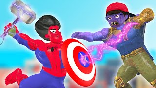 Scary Teacher 3D Spider HulkMiss T vs New NickThanos - Scary teacher Animation gaming