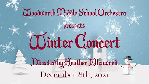 Woodworth Middle School Winter Concert | December ...