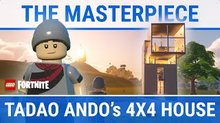 Tadao Ando's 4X4 House 安藤忠雄の名作をレゴで作ってみた #LEGOfortnite