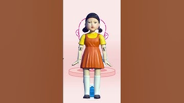 Squid Game Doll in Avatar World!!😱 #avatarworld #squidgame #trending