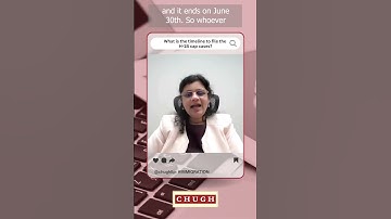 What is the timeline to file the H-1B cap cases?