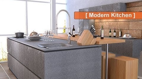 Creating a modern kitchen in cycles - Introduction -
