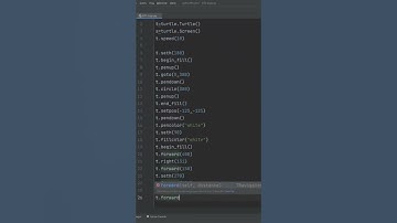 Draw BTS Logo Using Python Turtle #bts #subscribe