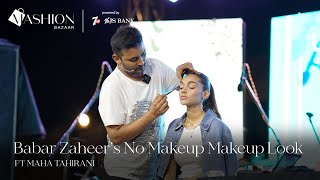 Babar Zaheer Teaches Mahira Khan’s No Makeup Makeup Look | Mashion screenshot 1