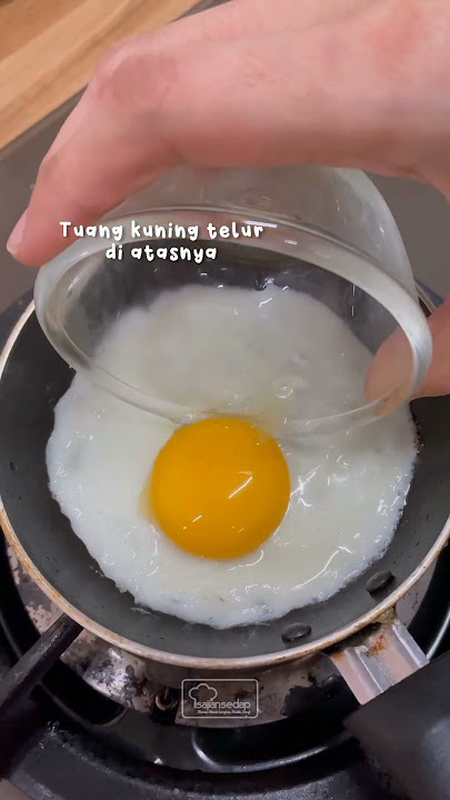 RAHASIA BIKIN TELUR CEPLOK YANG SEMPURNA! #shorts