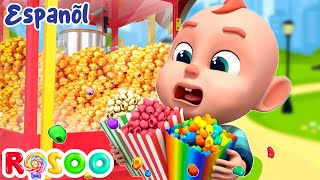 Miniatura de vídeo de "Palomitas de Maíz Coloridas - ¡Aprende los colores + COLOR SONGS | Rosoo en Español"