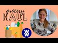 MY WW GROCERY HAUL | Weekly Meal Ideas to Lose Weight | Weight Watchers Grocery List