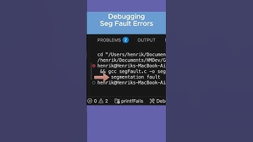 How To Debug a Segmentation Fault Error