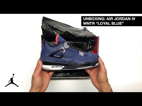 air jordan 4 loyal blue