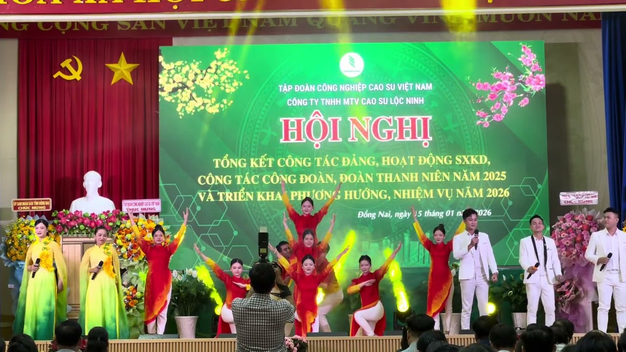 Diễn VN ơi mùa xuân đến rồi cty cao su Lộc Ninh 