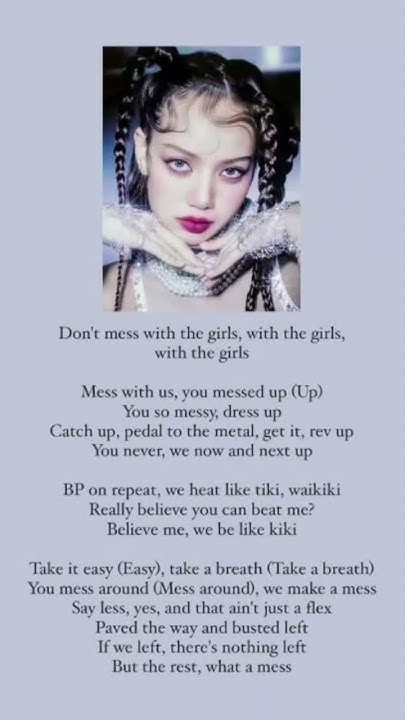 the-girls-by-blackpink-lisa-rap-lyrics-in-english-youtube