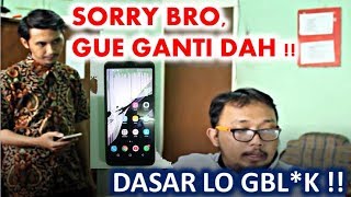 Rusakin Layar Hp Temen - Prank