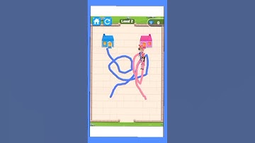 Help them go home, Draw to home fun game level 140 #games #foryou #shorts