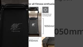 Lifelong #FitPro Motorized Treadmill for Home (4HP Peak) | 3-Level Manual Incline | Rubberies| #new