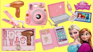 Princesa de Disney Laptop, Camara y Teléfono móvil con Frozen 2 Anna y Elsa