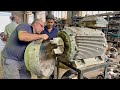 Everything About The Electric Motors Replacing The Bearings Of The 200 KW 1500 Rpm ABB Everything About The Electric Motors Replacing The Bearings Of The 200 KW 1500 Rpm ABB