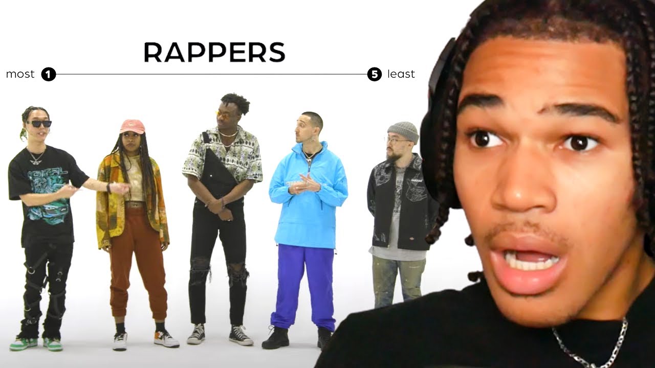 These Rappers Tried Ranking Themselves By Talent..