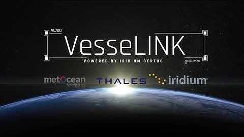 MetOcean Telematics Thales VesseLINK 700 Promo