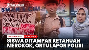 Siswa Ditampar Ketahuan Merokok, Orang Tua Lapor Polisi, Ratusan Murid Demo Solidaritas