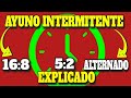 RIESGOS  y BENEFICIOS del AYUNO INTERMITENTE|  AYUNO INTERMITENTE 16:8, 5:2 y DIAS ALTERNOS