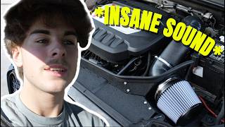 We Made His Audi S3 SOUND INSANE! (Intake + Turbo Muffler Delete) Update