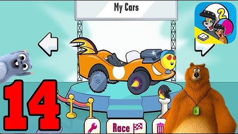 Boomerang Make and Race 2: Grizzy and the Lemmings - gameplay walkthrough - Part 14 (Android/iOS)