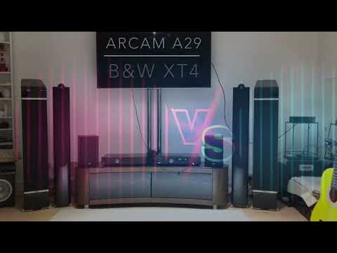 Arcam A29 and Infinity Classia C336 vs B&W XT4