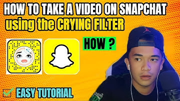 Crying Filter not Working, How to Fix ? || Crying Filter as Video on Snapchat || Easy Tutorial