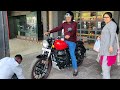 Taking Delivery Of Royal Enfield Meteor 350 Fireball Red  || Fireball Red || Garg Autos Chandigarh