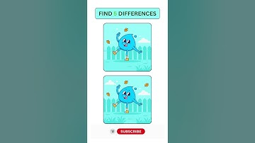 Only 10% Can Find All 5 Differences | Visual Puzzle Challenge #shorts