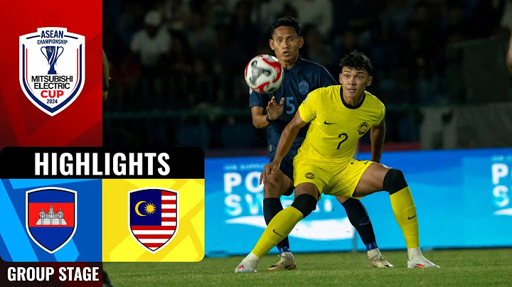 🇰🇭 CAMBODIA 2-2 MALAYSIA 🇲🇾 | #MITSUBISHIELECTRICCUP 2024 GROUP A