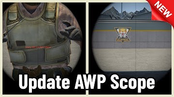 CS2 AWP Scope Update