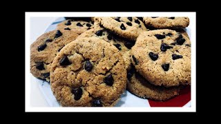 Cookies au fruits secs et pépites au chocolat