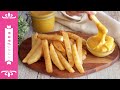THE CRUNCHIEST FRENCH FRIES EVER AND A CHEESE SAUCE TO LIVE FOR!